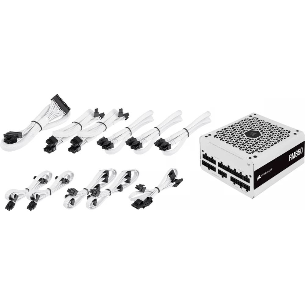 CORSAIR RM Series RM850 850W White Edition - iPoncomp.com