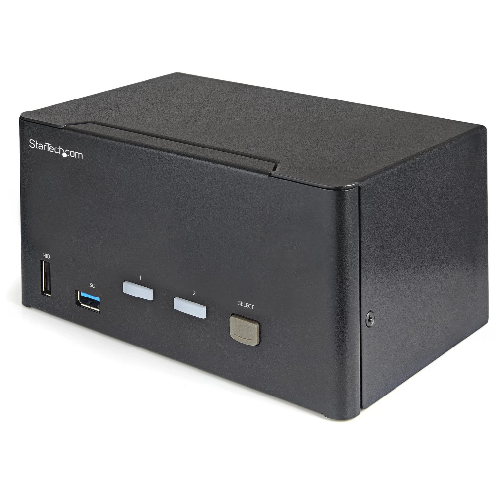 STARTECH 2 Port Triple Monitor DisplayPort KVM Switch