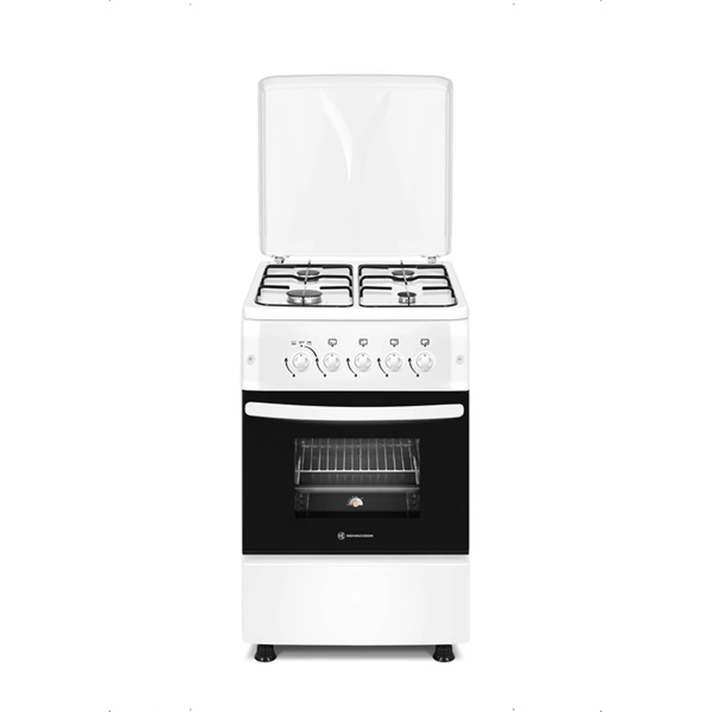 NOVACOOK F5S40G2 W Tűzhely gázos A 57 l fehér