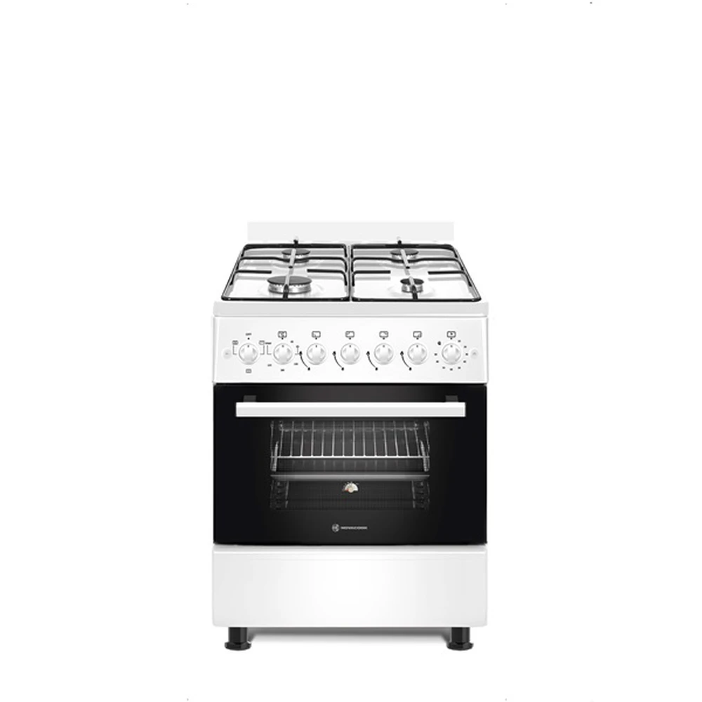NOVACOOK F6B40EF W Tűzhely gázos A 57 l fehér