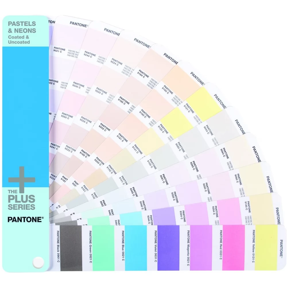 PANTONE Plus Pastels and Neons coated & Uncoated Guide
