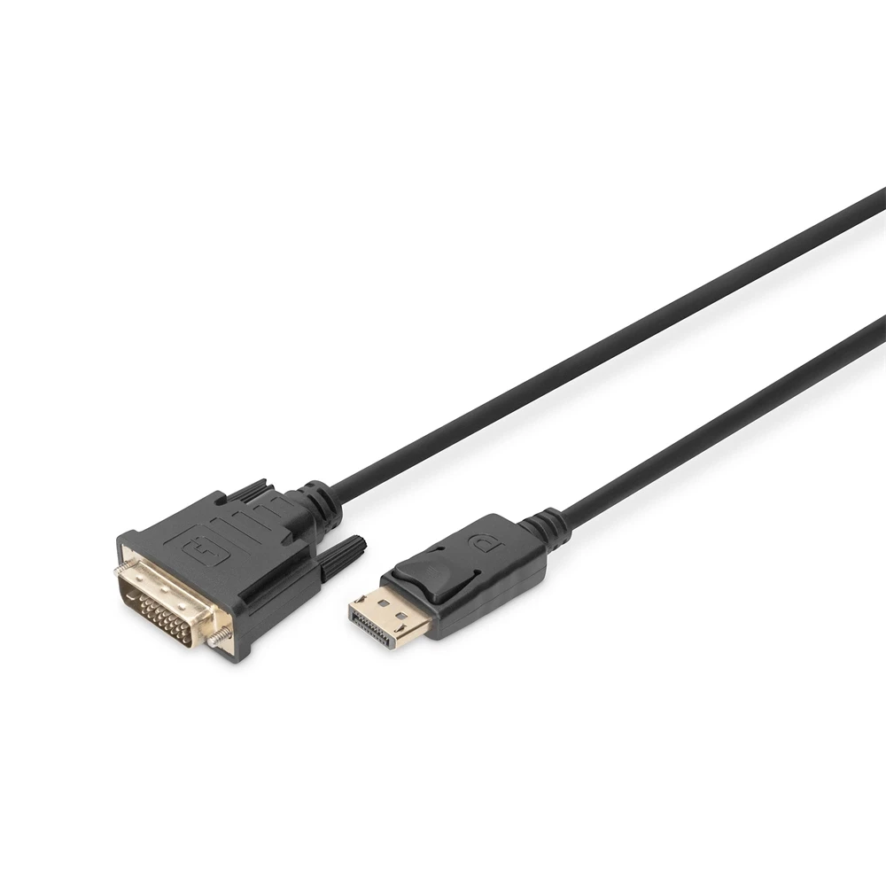 DIGITUS DisplayPort DVI-D Convertor Negru 3m DB-340301-030-S