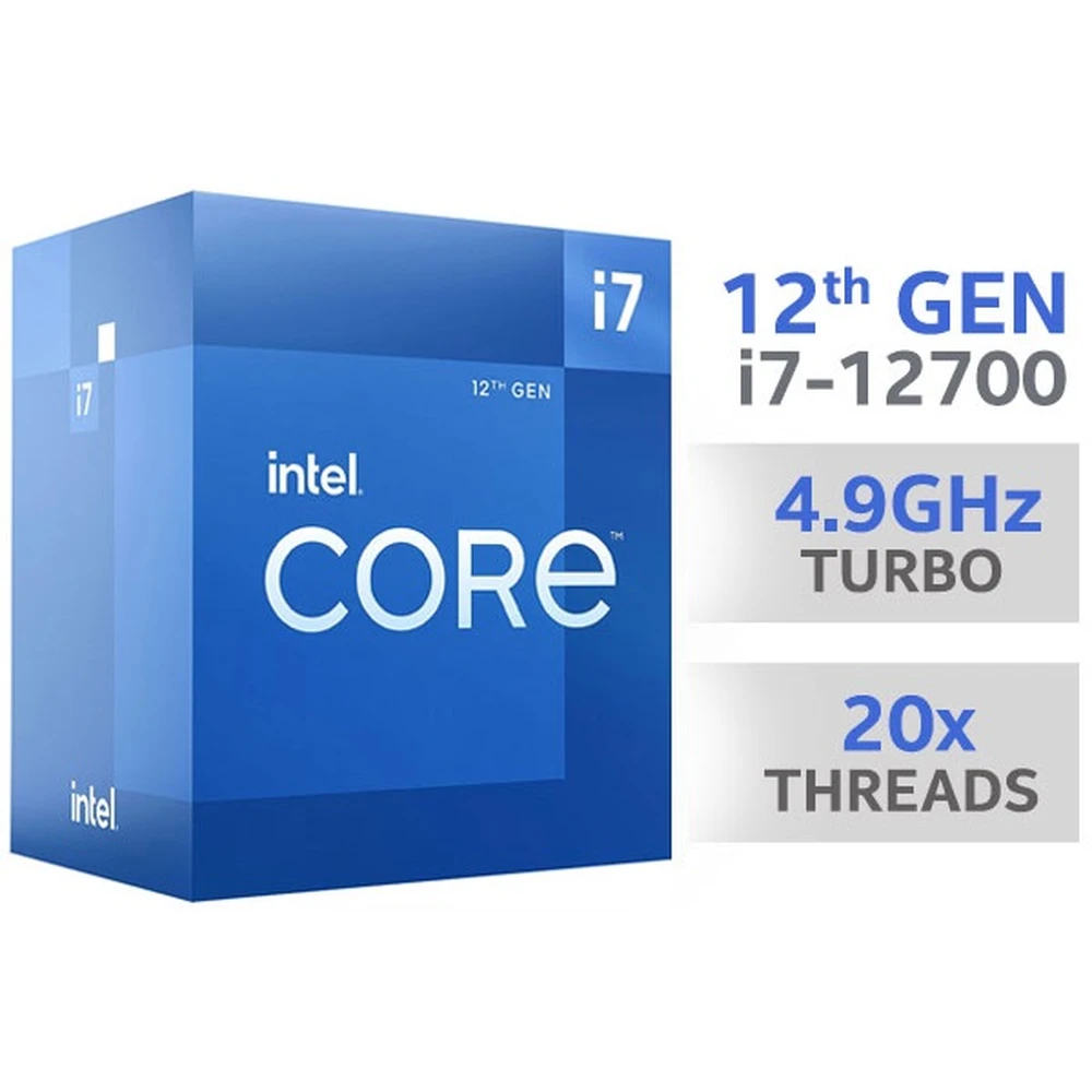 INTEL Core i7-12700 2.10GHz LGA-1700 BOX Intel cooler cu ventilator BX8071512700