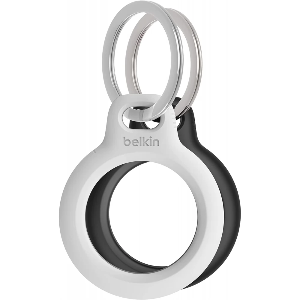 BELKIN Biztonsági kulcstartó AirTaghoz 2db fekete-fehér