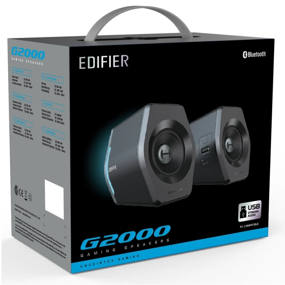 EDIFIER HECATE G2000 2.0 Speaker black - iPoncomp.com
