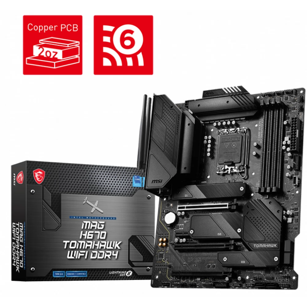 MSI MAG H670 TOMAHAWK WIFI DDR4 - iPon.ro