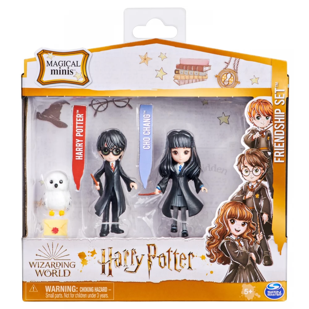 SPIN MASTER Wizarding World Magical Minis Friendship Set Harry Potter and Cho Change mini figura set