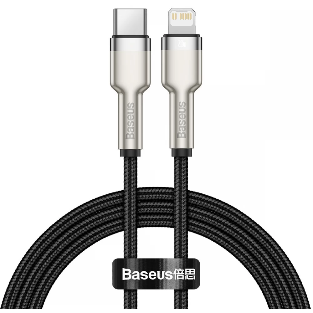 BASEUS USB 2.0 Type C Lightning Punjač/podaci Crno 1m CATLJK-A01