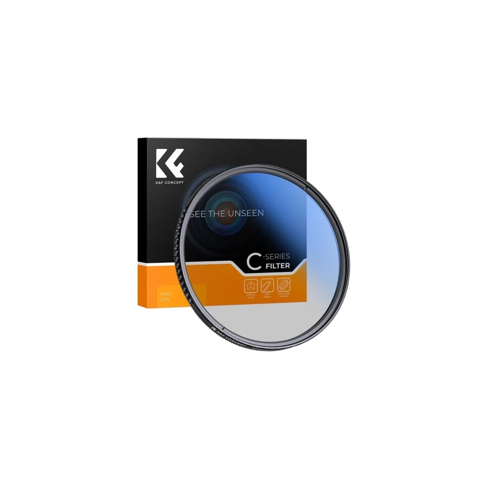 K-F CONCEPT Classic Series CPL cirkuláris polár szűrő 37 mm
