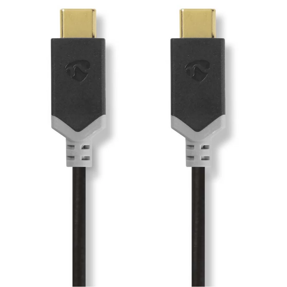 NEDIS USB 3.0 Type C Conector Antracit 1m CCBW64700AT10