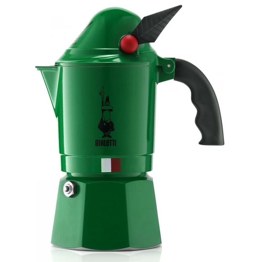 mokaさん BIALETTI 2762/MR Moka Alpina gagâlţ creator 3 doză verde - iPon.ro