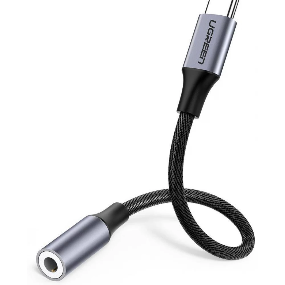 UGREEN USB 2.0 Type C Jack transformator Crno 12cm 30632