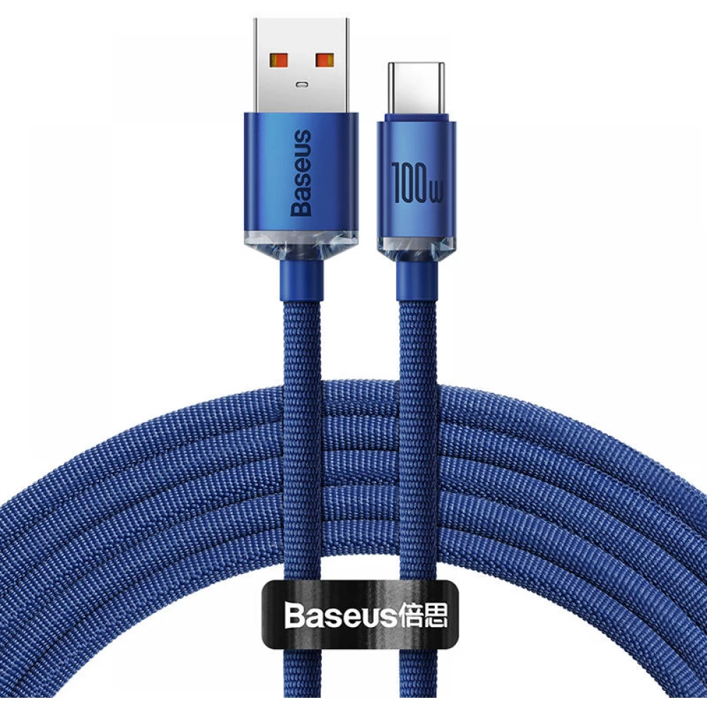 BASEUS USB 2.0 Type C Converter Blue 2m CAJY000503