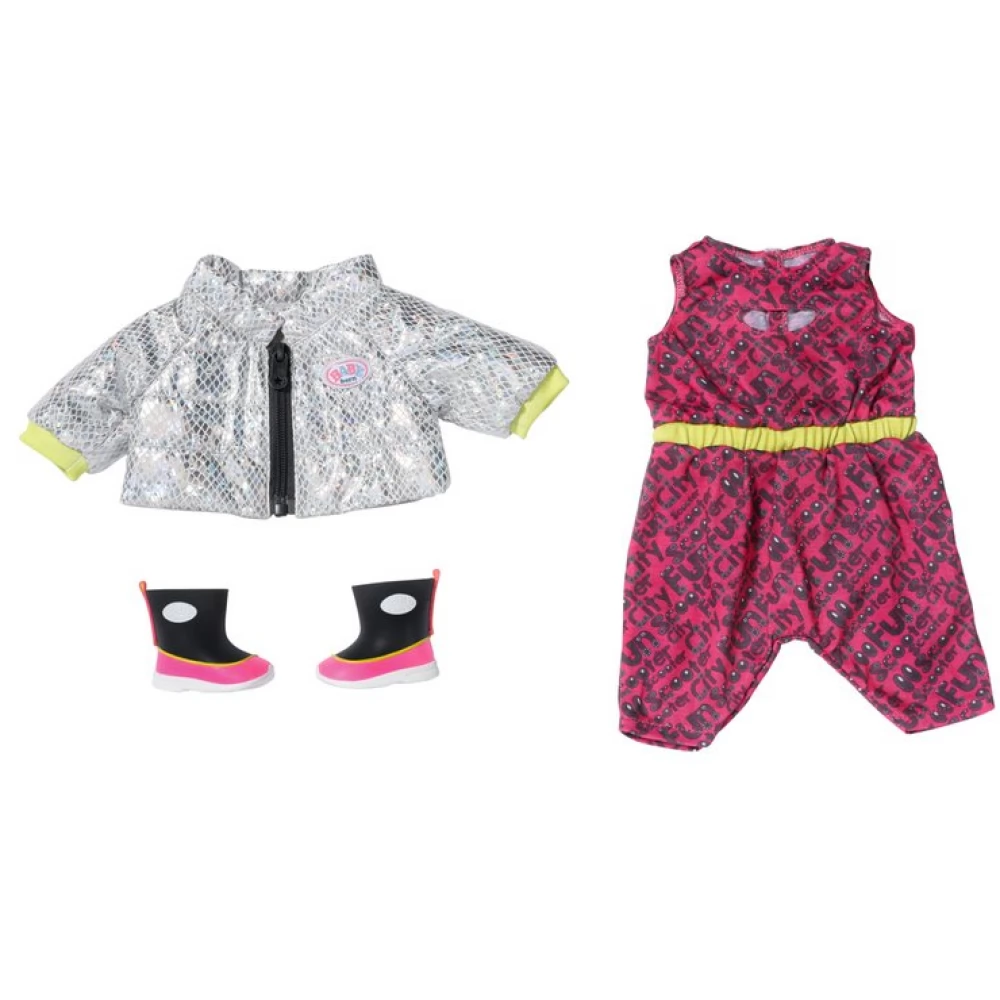 ZAPF CREATION 830215 BABY born Scooter dress Deluxe 43 cm