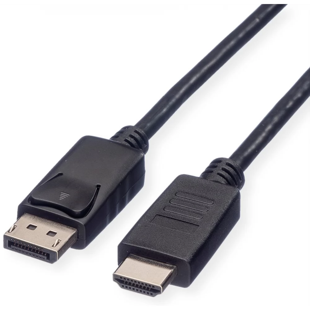 ROLINE DisplayPort 1.2/1.2a HDMI Transformator Schwarz 3m 11.04.5782-10