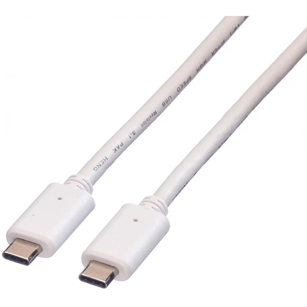 VALUELINE USB 3.0 Type C Conector Alb 50cm 11999050