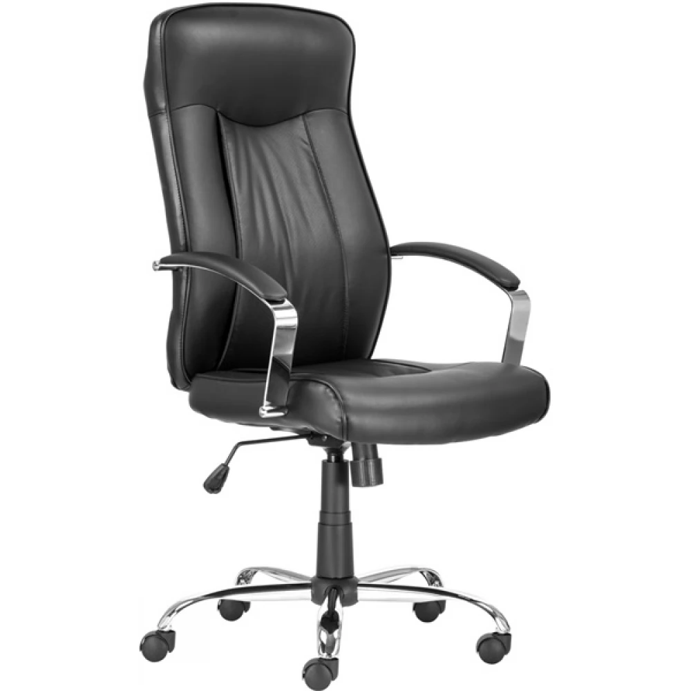 ANTARES Montgomery textilbőr főnöki armchair black