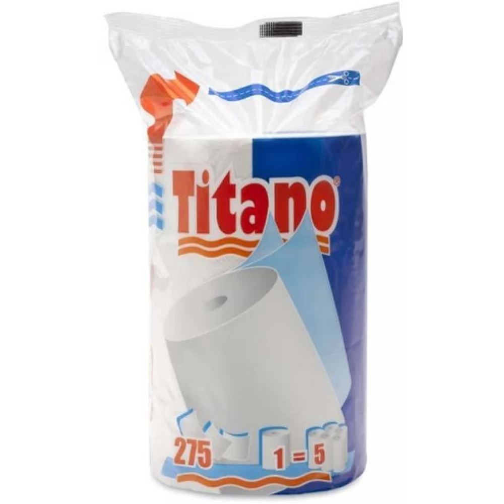 TITANO Domestic paper towels 2 ply 275 lap/tekercs 66 fm/tekerecs