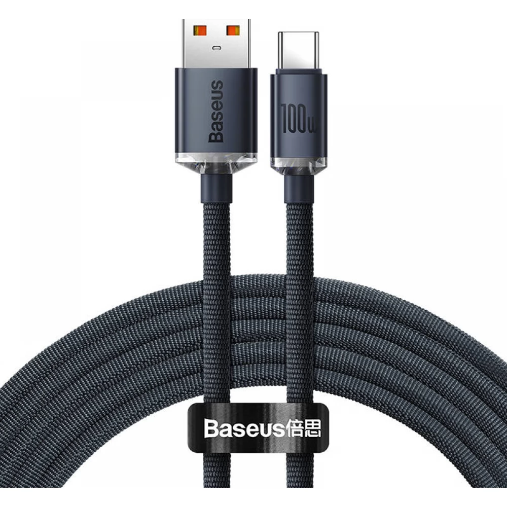 BASEUS USB 2.0 Type C transformator Crno 2m CAJY000501