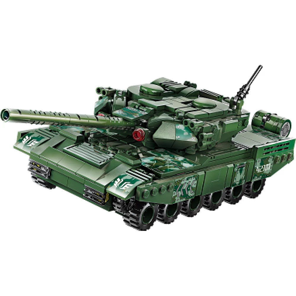 QMAN Trans-Combo Háborús tank építőkészlet