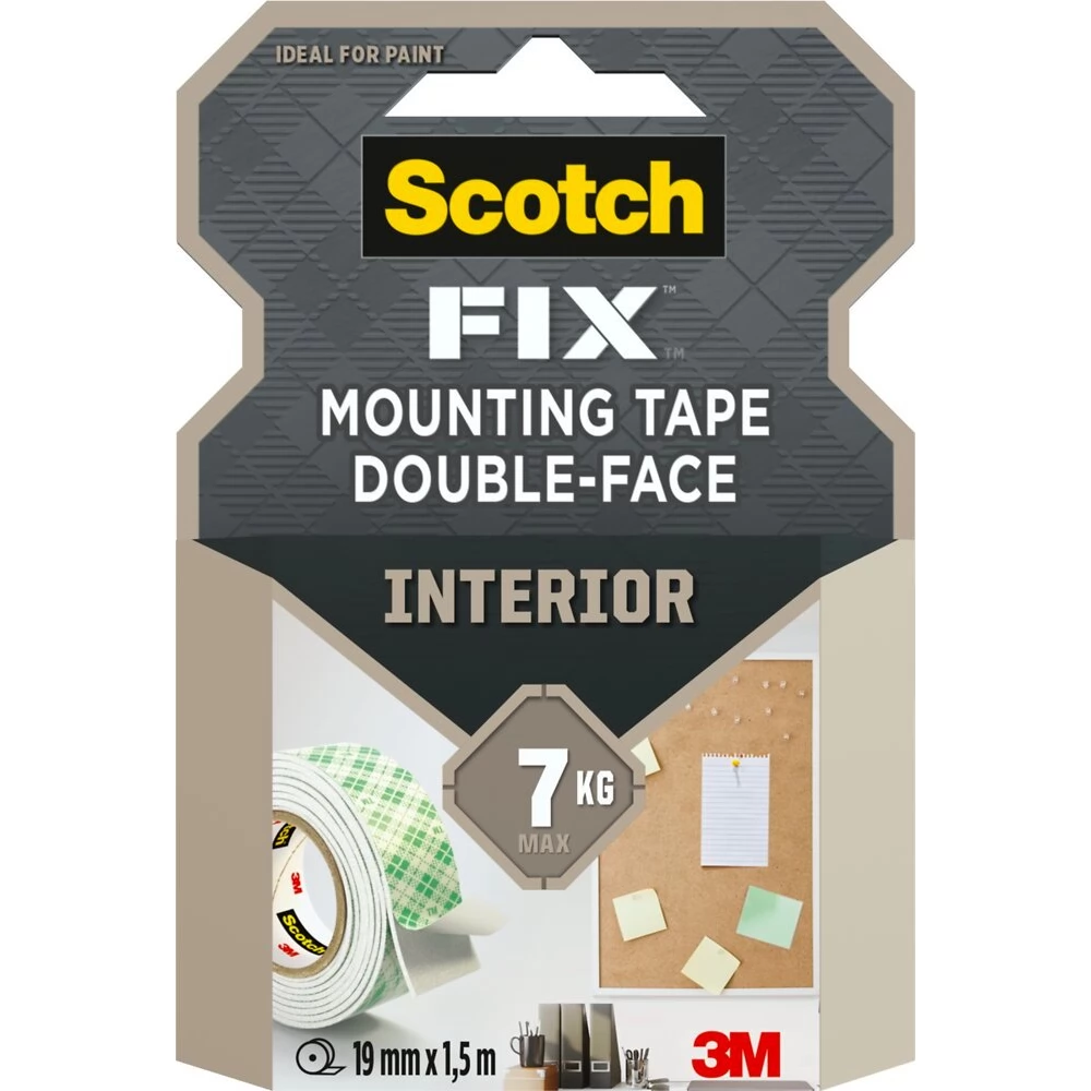 3M SCOTCH Interior two sided ragasztószalag 19mm x 1.5m