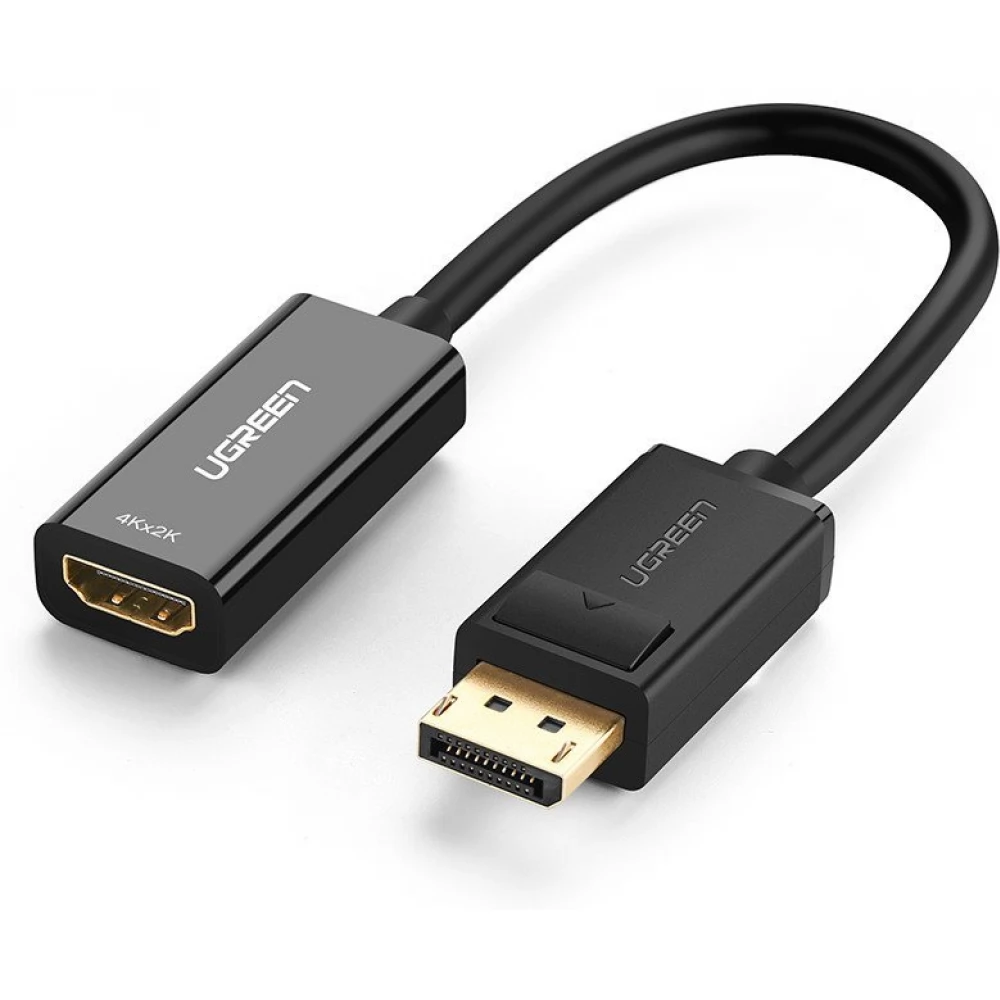 UGREEN DisplayPort HDMI Converter Black 10cm 40362