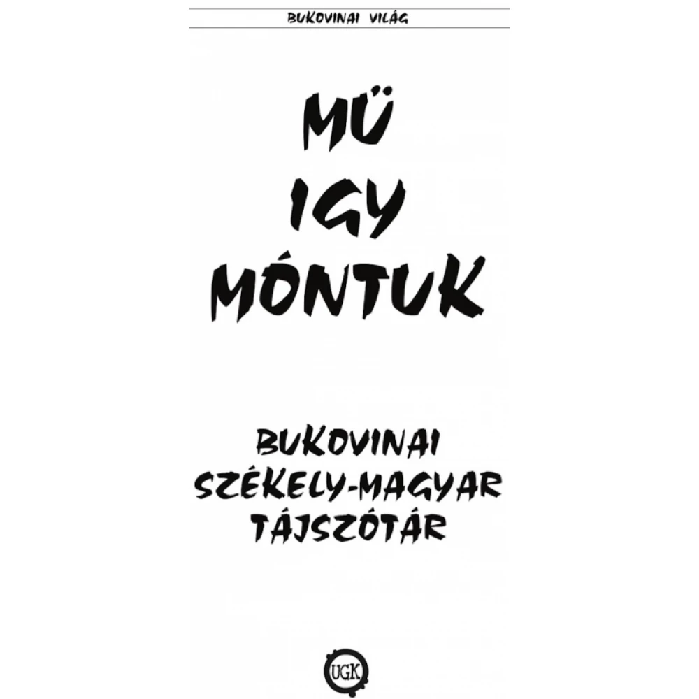 Salamon Gáspár - Mü igy móntuk