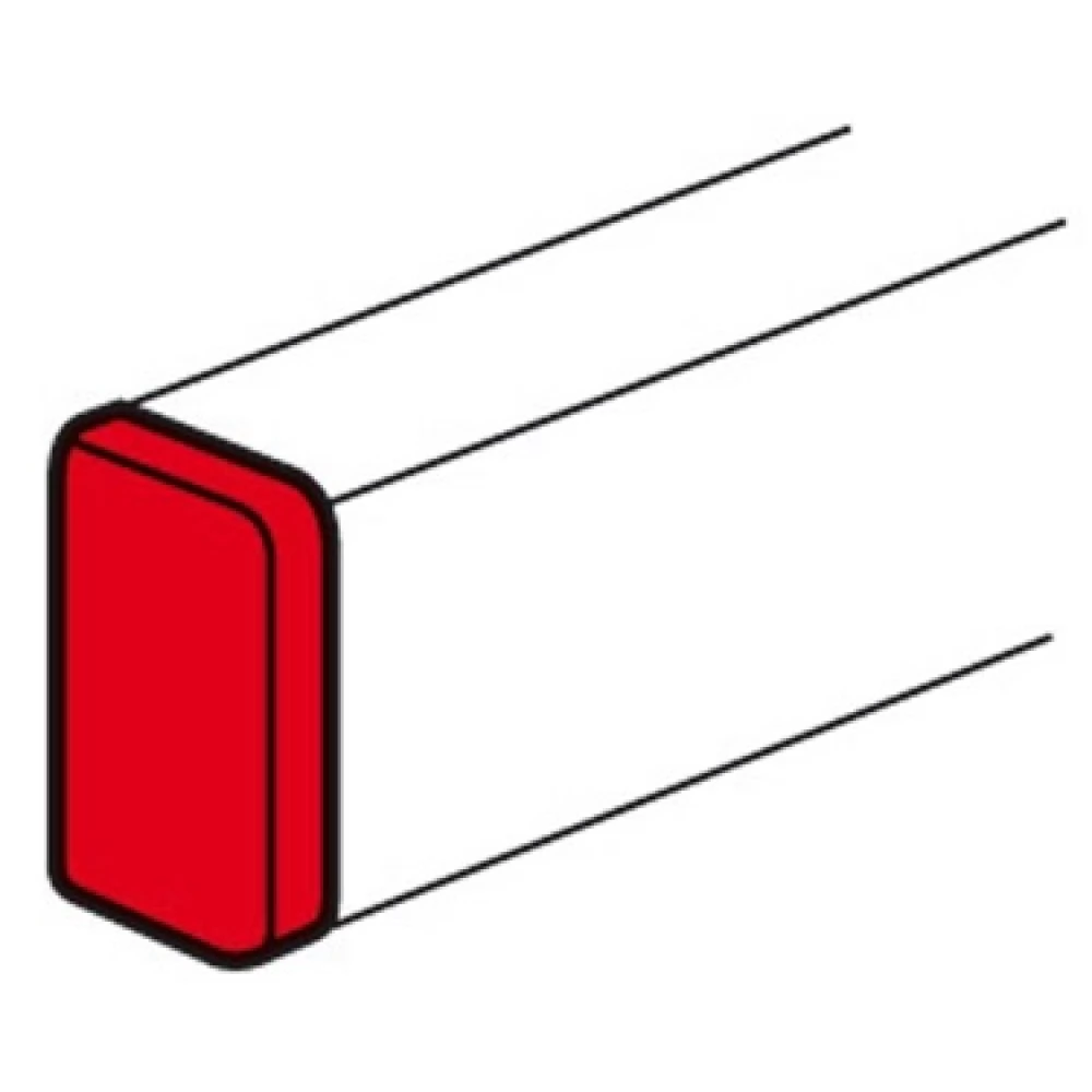 Legrand Copriterminale Per Canale Portaapparecchi DLP 50x105 Mm – Colore Bianco RAL 9010 – Rif. 010702