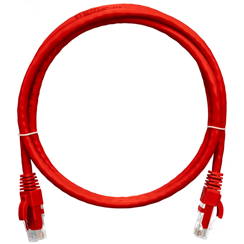 NIKOMAX UTP CAT6A veza Crvena 15m NMC-PC4SA55B-150-RD