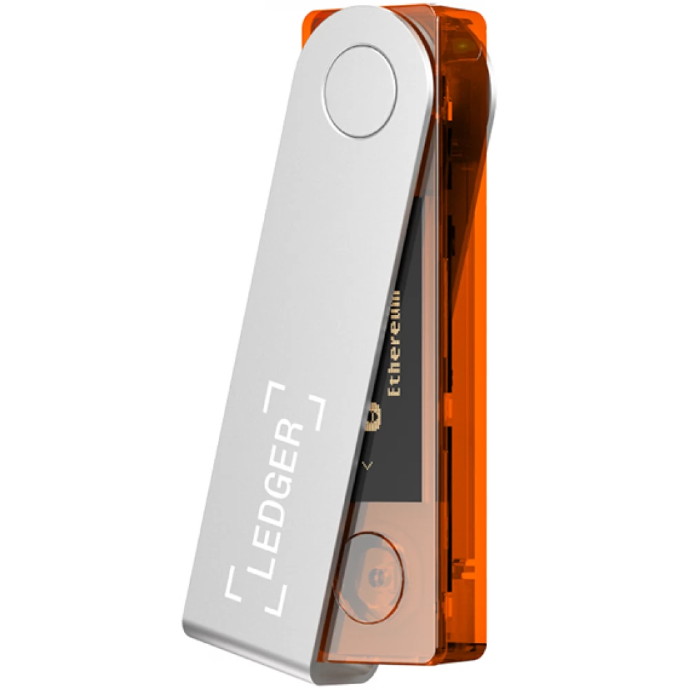LEDGER WALLET Nano X Orange - iPoncomp.com