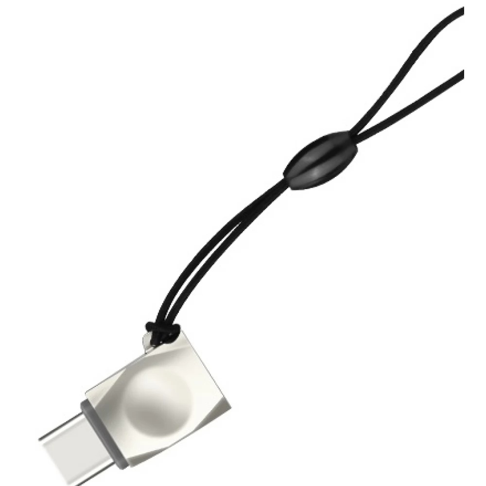 HOCO Micro USB 2.0 Type C transformator Srebro 3cm HC070269