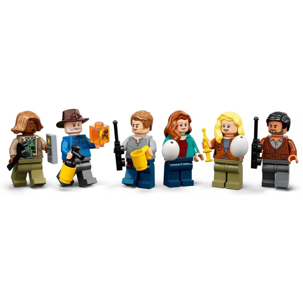 LEGO Jurassic World Giganotosaurus and therizinosaurus attack