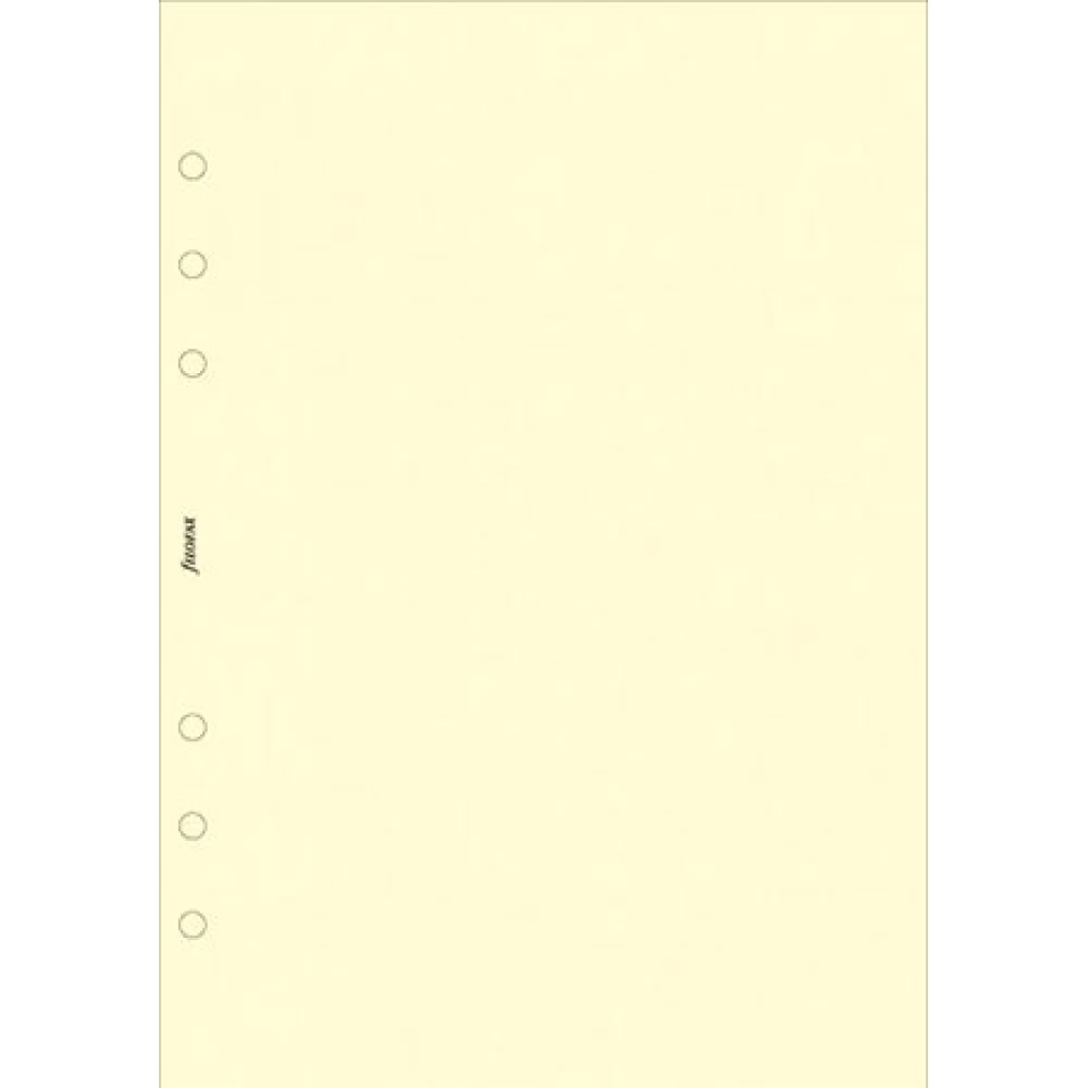 FILOFAX Kalendárium deposit jegyzetlap personal size sima cream