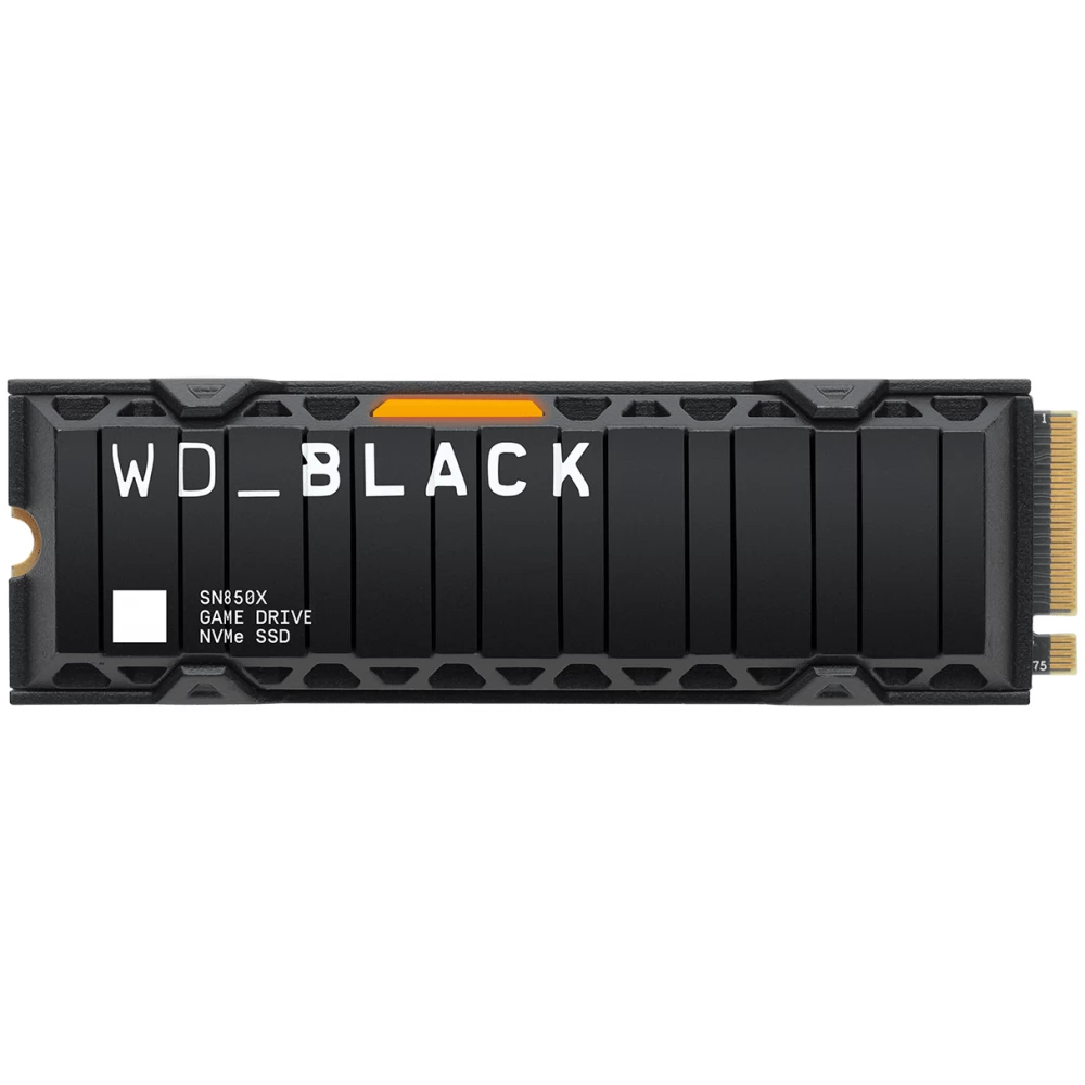 WD-SANDISK 1TB Black SN850X/Optimus GX Pro 850X with Heatsink M.2 PCIe M.2 2280 WDS100T2XHE