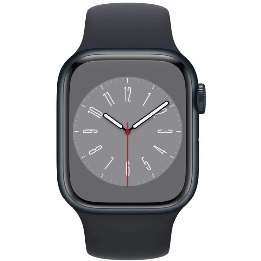 APPLE Watch S8 Cellular 45mm midnight black aluminum case midnight 