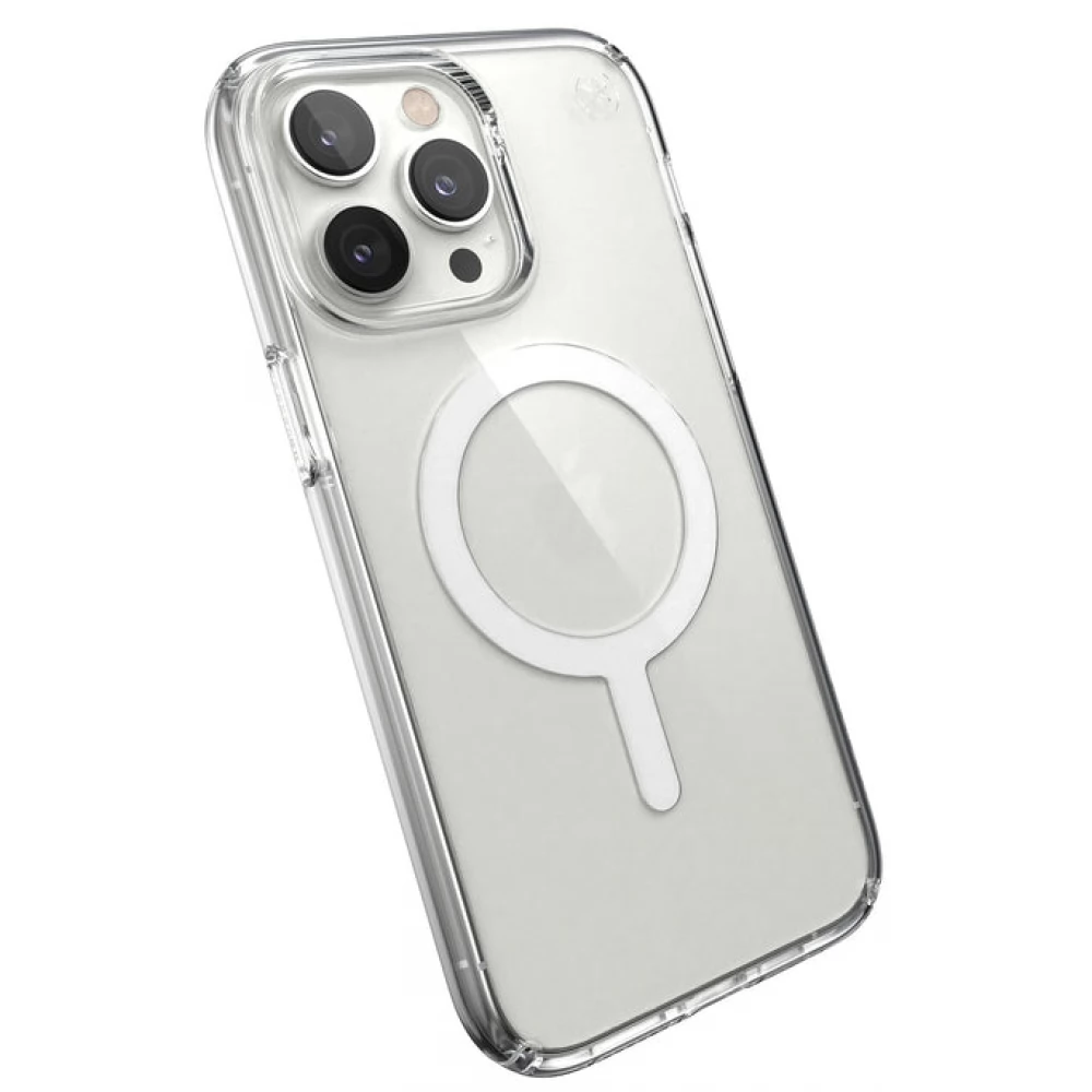 SPECK Presidio Perfect Clear MagSafe Case iPhone 14 Pro Max transparent