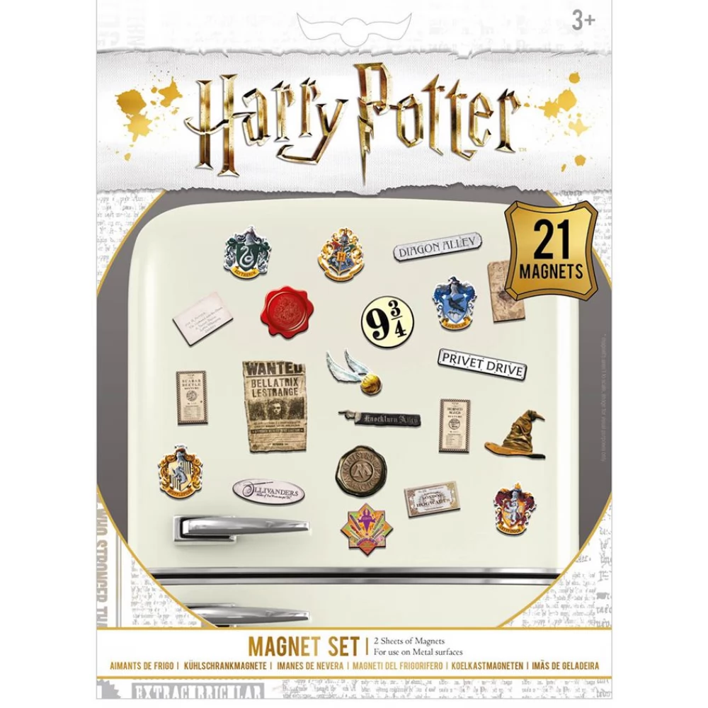 PYRAMID INTERNATIONAL Harry Potter hűtőmágnes készlet