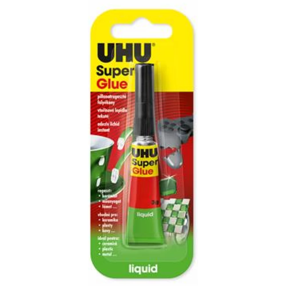UHU Jumbo Liquid Pillanatragasztó 3 g