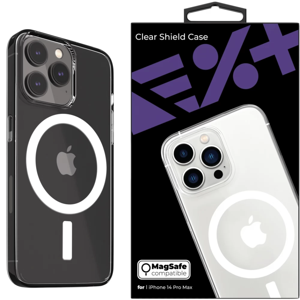 NEXT ONE Clear Shield MagSafe toc iPhone 14 Pro Max transparent