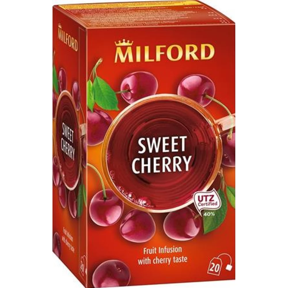 MILFORD Sweet cherry Gyümölcstea cseresznye 20x2.5 g