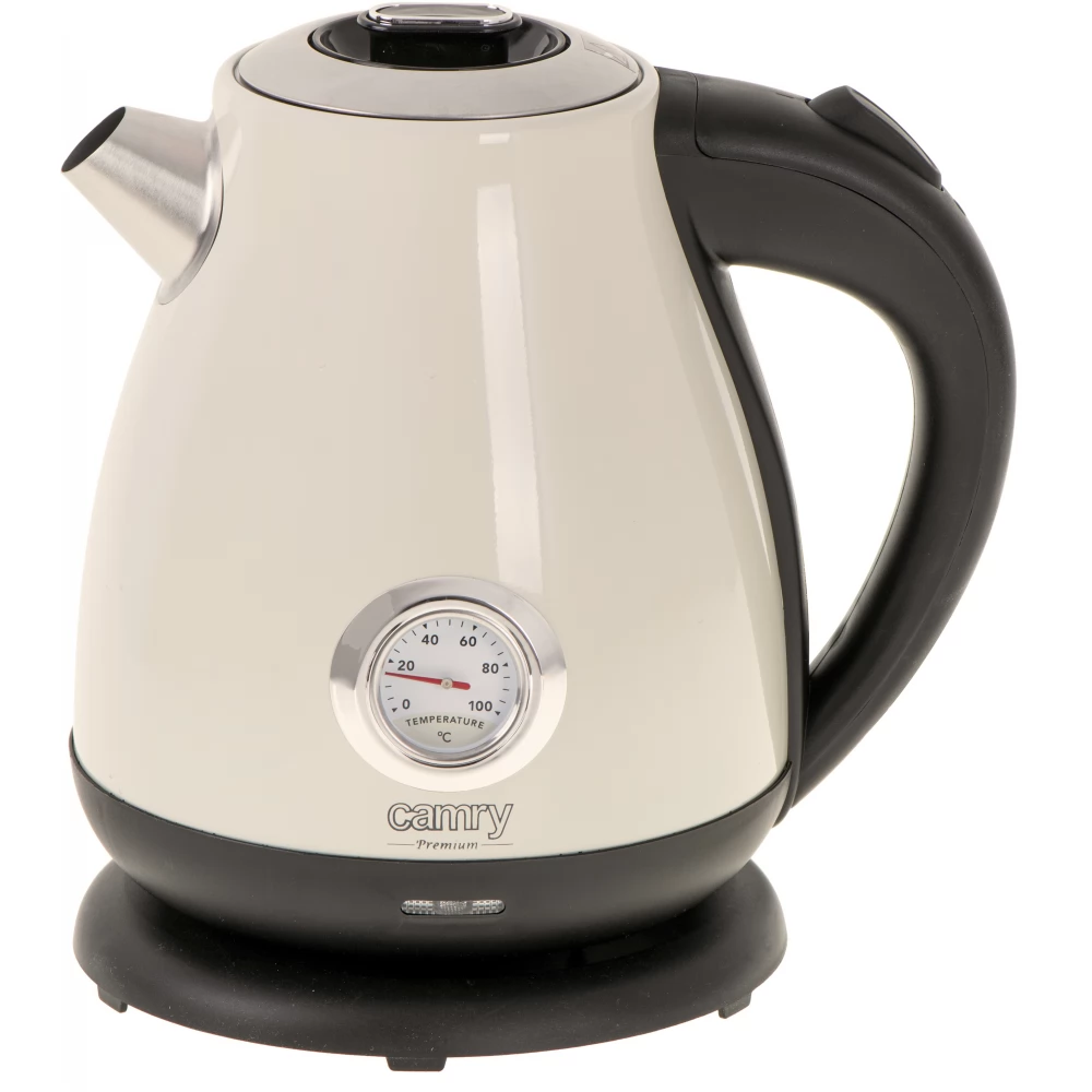 CAMRY CR 1344 Kettle electric thermometer 2200 W 1.7 L creme