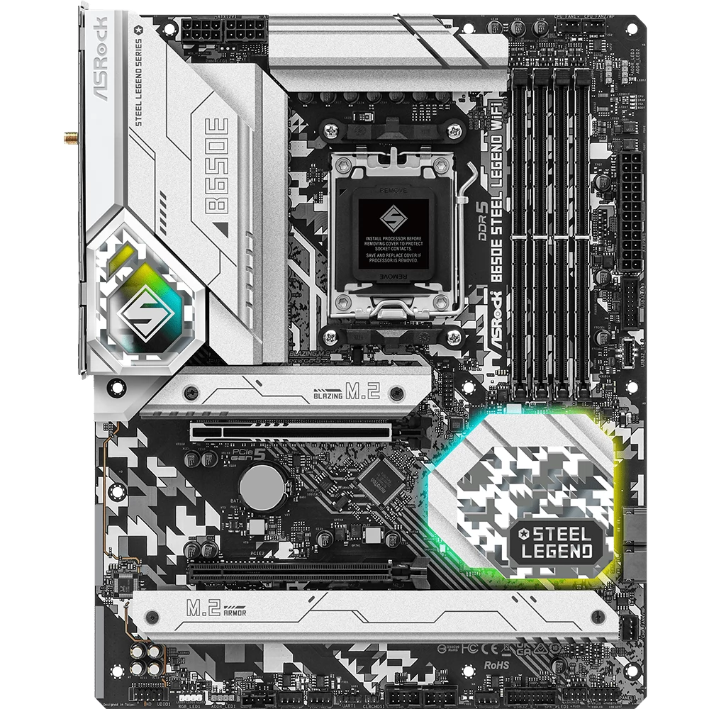 未使用 ASRock B650 steel legend wifi ASRock > B650E Steel Legend WiFi