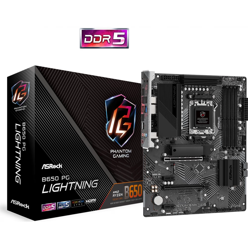 CPU Ryzen7 9700x + ASRock B650 PG Lightning ASRock | B650 PG Lightning
