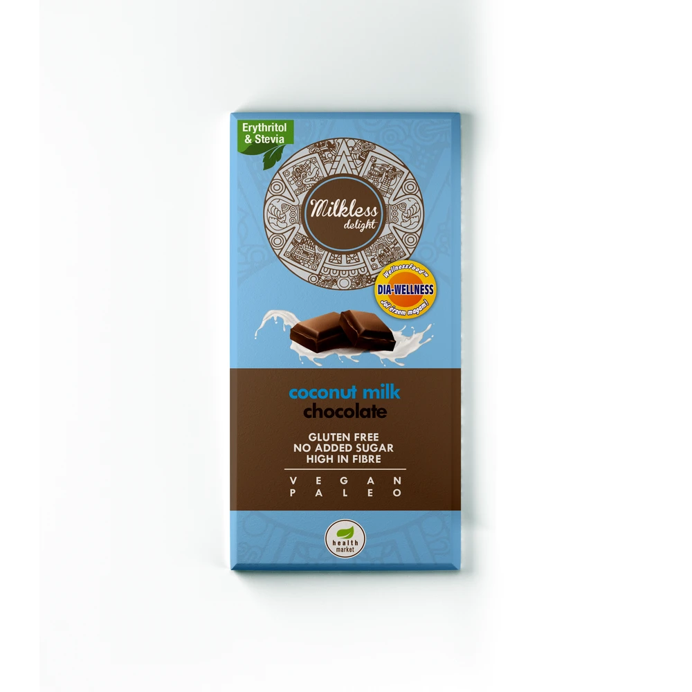 Health Market paleo milkless delight csokoládé 80 g