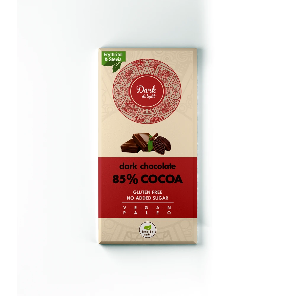 Health Market paleo dark delight étcsokoládé 80 g