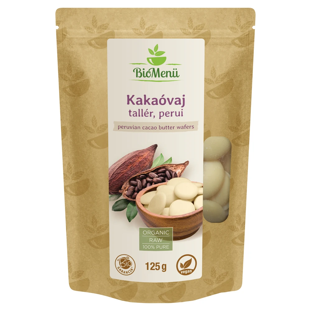 Bio menü bio perui kakaóvaj tallér 125 g