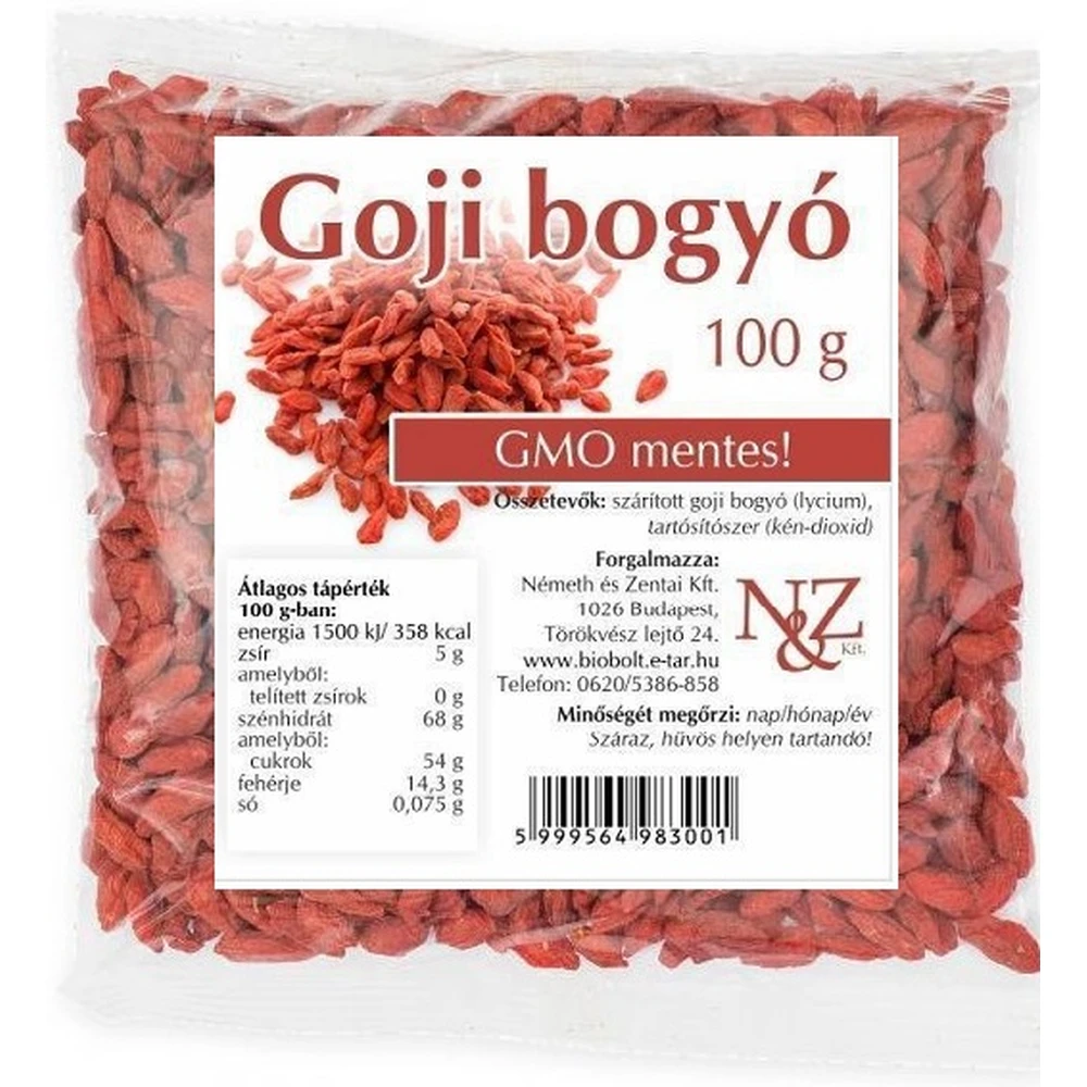 N And Z N&z goji bogyó 100 g