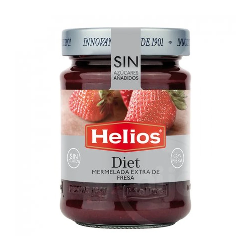 Helios eper extradzsem édesítőszerrel 280 g