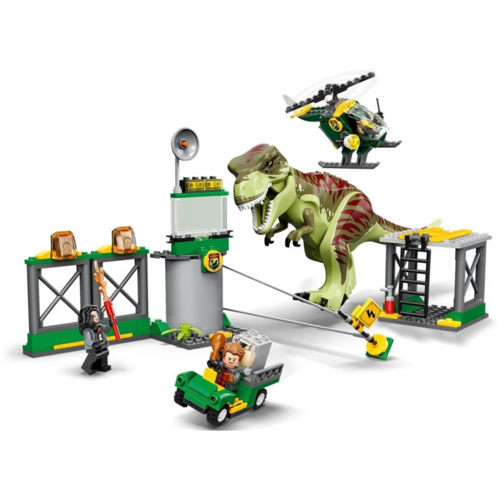 LEGO Jurassic World T-Rex dinosaur escape 76944 - iPoncomp.com
