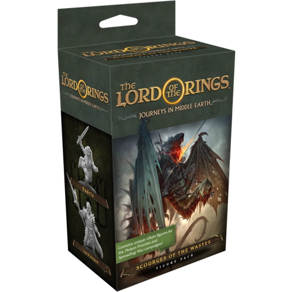 FANTASY FLIGHT GAMES The Lord of the Rings: Journeys in Middle-Earth ...